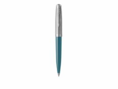 Parker 51 - Clip - Ballpoint Pen s mechanikou tlaku - doplňovatelné - Černá - 1 kus (E) - Střední