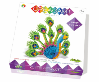 Creagami Origami 3D Pfau 502 Teile