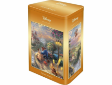 Thomas Kinkade Studios: Disney - Beauty and the Beast in der Nostalgie Metalldose, Puzzle