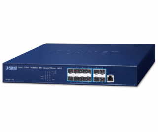 Planet XGS-6311-12X L3 switch, 12x10G SFP+, Web/SNMP/konz...