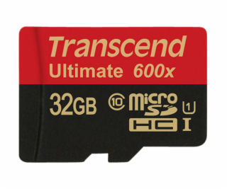 Transcend microSDHC MLC     32GB Class 10 UHS-I 600x + SD...