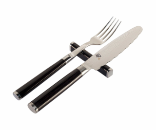 KAI Shun Cutlery  3-pcs Fork, Knife, Knife Rest