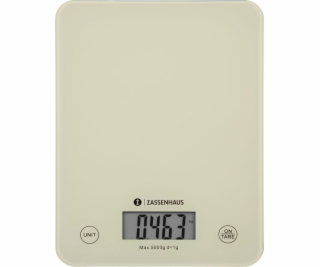 Zassenhaus Kitchen Scale Digital Scale Balance Cool Cream...