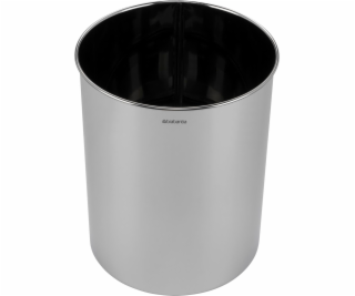 Brabantia Waste Paper Bin 15 L steel glossy