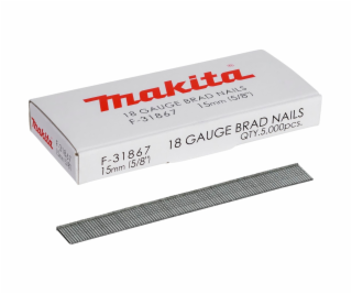 Makita Gauge Brad Nails 1,2x15mm F-31867  5000 pcs.