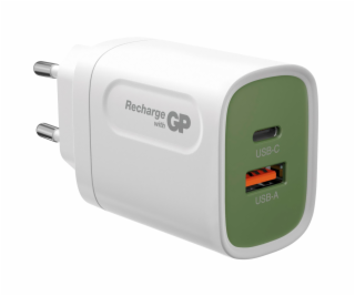 GP 20W USB-A & USB-C Charger incl. Adapter for EU,CN and UK