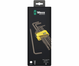 Wera 950/13 Hex-Plus Imperial 1 angle wrench set BlackLaser