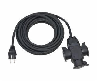 Brennenstuhl Extension Cable w. 3-way Rubber Coupling IP ...