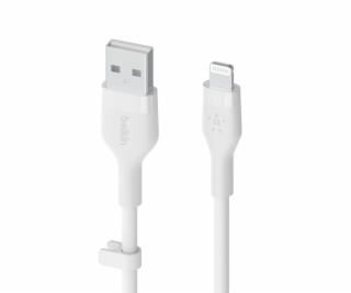 Belkin Flex Lightning/USB-A 3m mfi cert., white CAA008bt3MWH