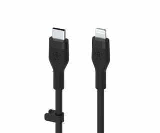 Belkin Flex Lightning/USB-C 15W 3m, mfi, 15W, black CAA00...