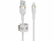 Belkin Flex Lightning/USB-A 3m mfi cert., white CAA010bt3MWH