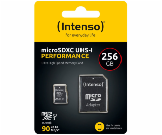 Intenso microSDXC          256GB Class 10 UHS-I U1 Perfor...