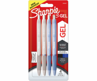 2x2 Sharpie S-Gel Frost Blue + Pearl White 0,7 mm blue + ...