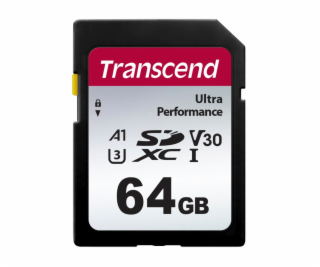 Transcend SDXC 340S         64GB Class 10 UHS-I U3 A2 V30