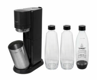 SodaStream Duo Titan Promo-Pack 2 Glass Carafes 1L + 1 Fu...