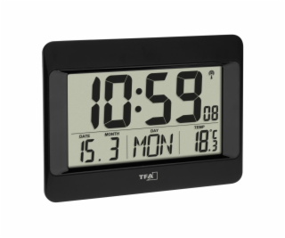 TFA 60.4519.01  Radio Controlled Clock with Temperature