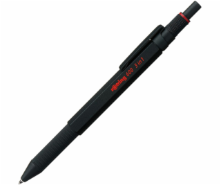 rotring 600 Multipen 3in1 black Fine-lead Pen, Ball Pen b...