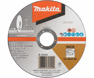 Makita B-12239-10 cutting disk 125x1mm INOX (10)