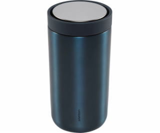 Stelton To Go Click Cup 0,2 l Dark Blue/Metallic