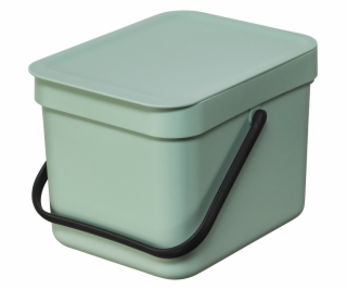 Brabantia Sort & Go Waste Bin Jade Green 6 L