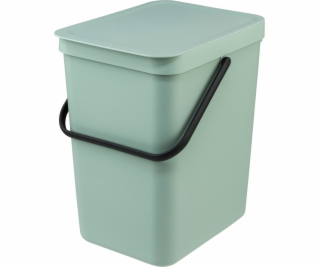 Brabantia Sort & Go Waste Bin Jade Green 25 L