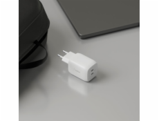 Belkin Dual Charger  65W PD USB-C, white PPS-Tech.WCH013vfWH