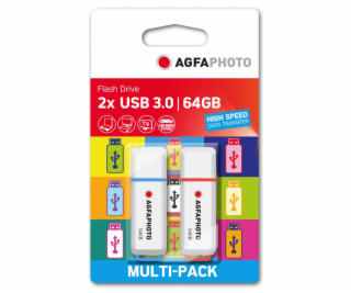 AgfaPhoto USB 3.2 Gen 1     64GB Color Mix MP2