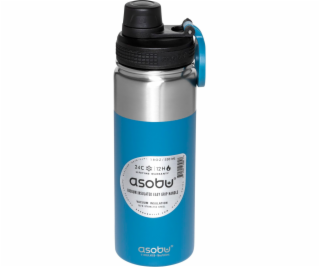 Asobu Alpine Flask Bottle Blue, 0.53 L