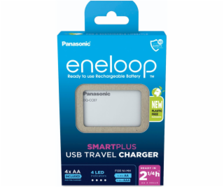 Panasonic Eneloop Smart Plus USB Travel BQ-CC87 4xAA  K-K...