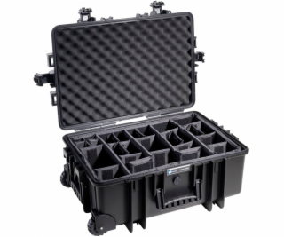 B&W Outdoor Case 6700 incl. divider system black