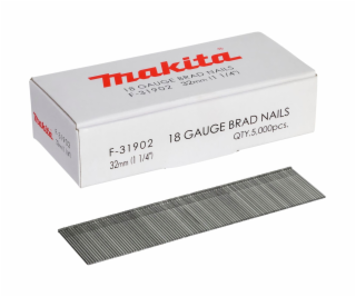 Makita Gauge Brad Nails 1,2x32mm F-31902  5000 pcs.