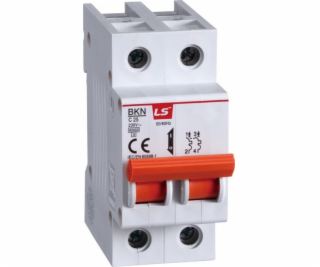 Overcrurrent Switch 2P D 25A 6KA BKN 2P D25A 06120297R0