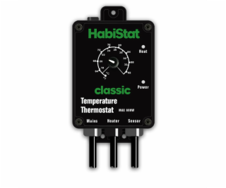 HabiStat Temperature Thermostat - teplotní černý