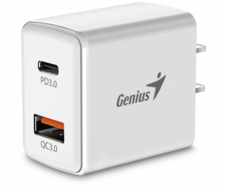 GENIUS nabíječka PD-20AC, 20W, rychlé nabíjení, USB-C PD3...