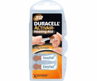 DURACELL Activair 312, Batérie do nač. prístrojov