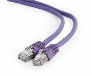 PATCH KABEL S/FTP cat.6a LSZH 1m purple