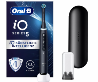 Oral-B iO Series 5 Matte Black elektrická zubná kefka