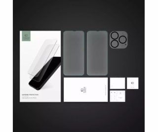 Tech-Protect Tempered Glass Tech-Protect Supreme Set iPho...