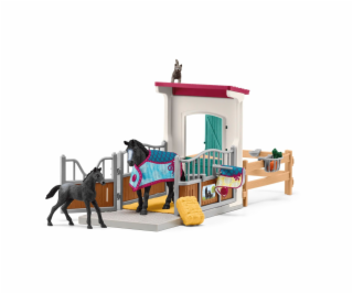 Schleich Horse Club     42611 Pferdebox mit Stute und Fohlen