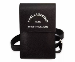 Karl Lagerfeld Saffiano Rue Saint Guillaume Wallet Phone ...