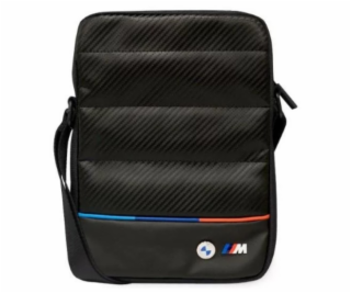 BMW Tricolor Carbon Tablet Bag 10  Black Nové