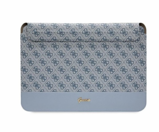 Guess 4G Stripe Metal Logo Computer Sleeve 14  Blue Nové