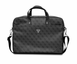 Guess 4G PU Triangle Logo Computer Bag 15/16  Black Nové