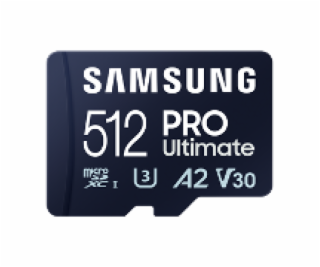 Samsung micro SDXC 512GB PRO Ultimate + SD adaptér