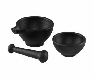 Zassenhaus Mortar Set 3pcs. Cast Iron