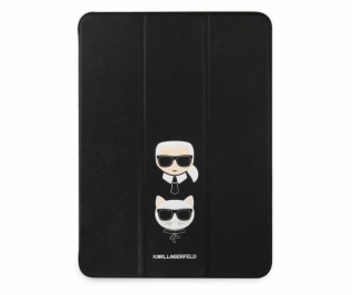 Karl Lagerfeld and Choupette Head Saffiano Pouzdro pro iP...