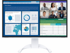 EIZO 27  EV2740X-WT,IPS, 3840 x 2160 (4K UHD),350 cd/m2,2000:1,5 ms, DP,2x HDMI, USB-C,bílý