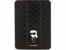 Karl Lagerfeld Folio Magnet Allover Cover Black Saffiano Monogram Ikonik Nové