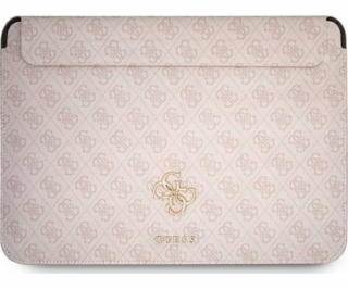 Guess PU 4G Metal Logo Computer Sleeve 13  Pink Nové