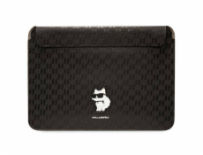 Karl Lagerfeld Saffiano Monogram Choupette Computer Sleeve 14  Black Nové